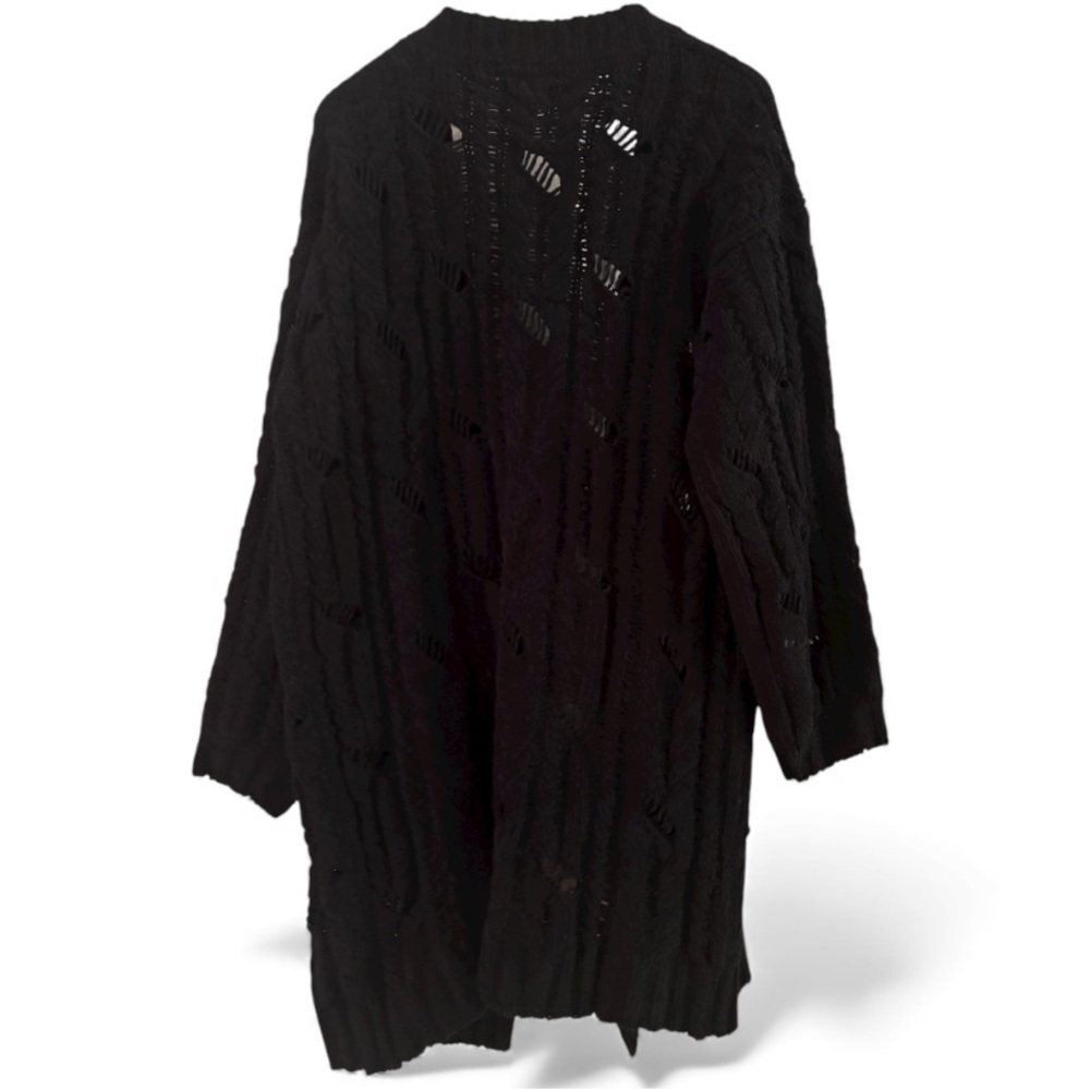 POL Chenille Open Knit Cardigan NWOT - Picture 3 of 3